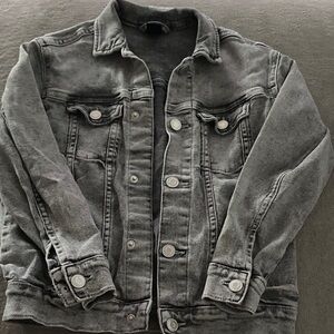 Stylish Gray Denim Jacket